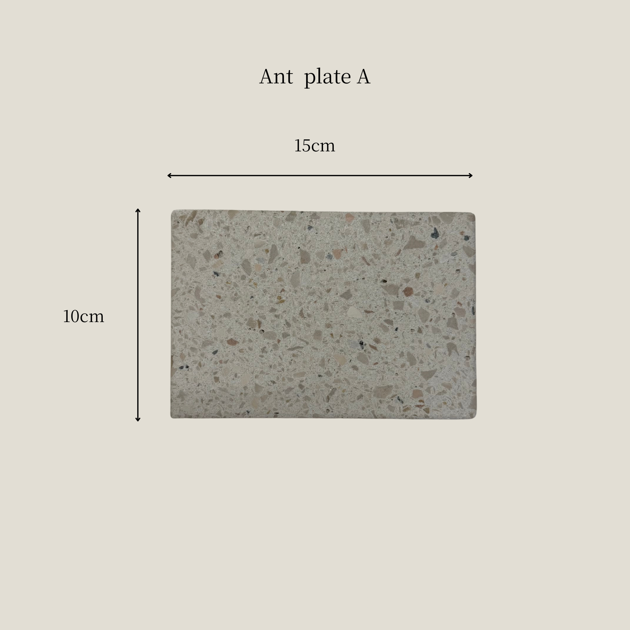 Ant plate/インテリアストーンプレート